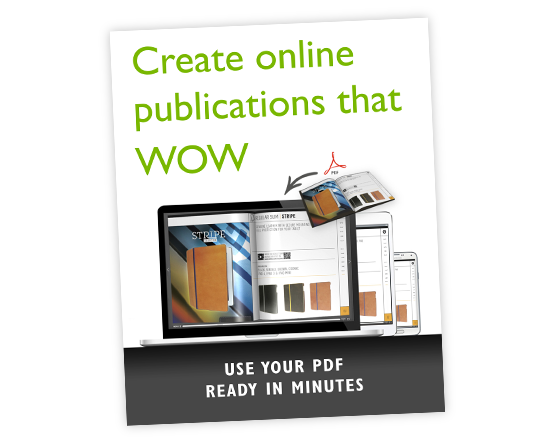 Link to your online magazine, ecatalog or flipbook