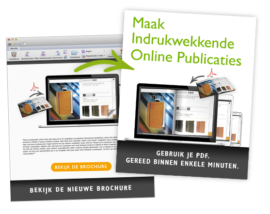 Link to your online magazine, ecatalog or flipbook in emailings